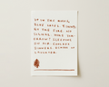 Hiking/Camping Handwritten Quote Print
