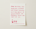 Date Night Handwritten Quote Print