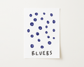 Bluebs Print