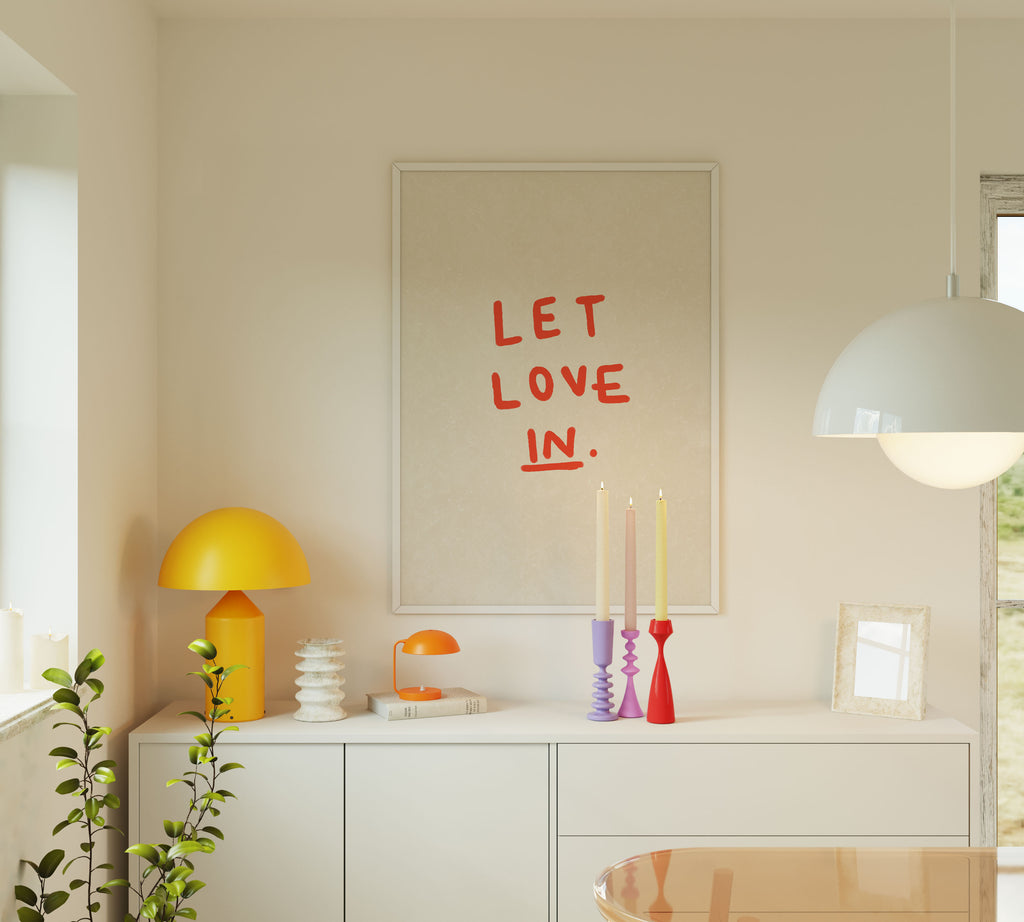 Let Love In Print