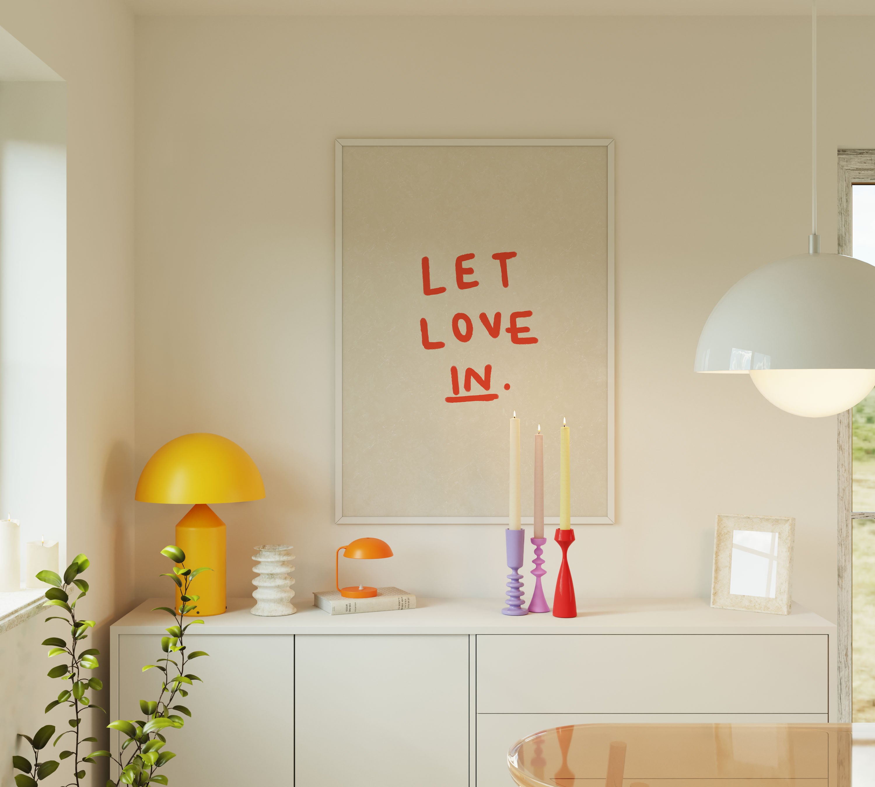 Let Love In Print