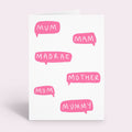 Nagging Mum Card