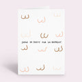 Shake Ya Booty For Ya Birthday Card