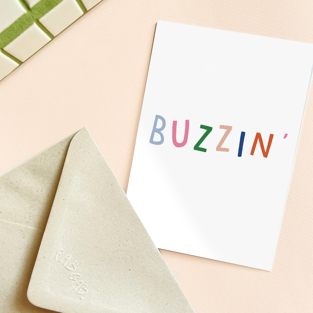 Buzzin' Card